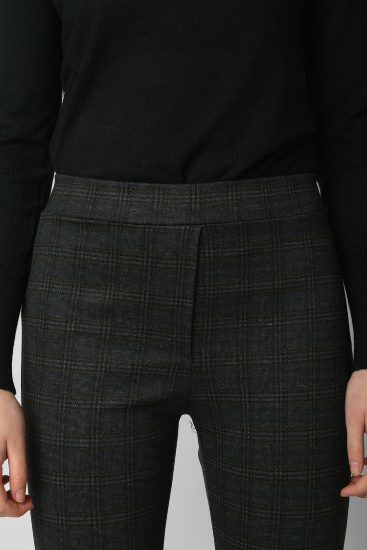 Leggings a stampa check