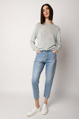 Pull con fiocco sul retro