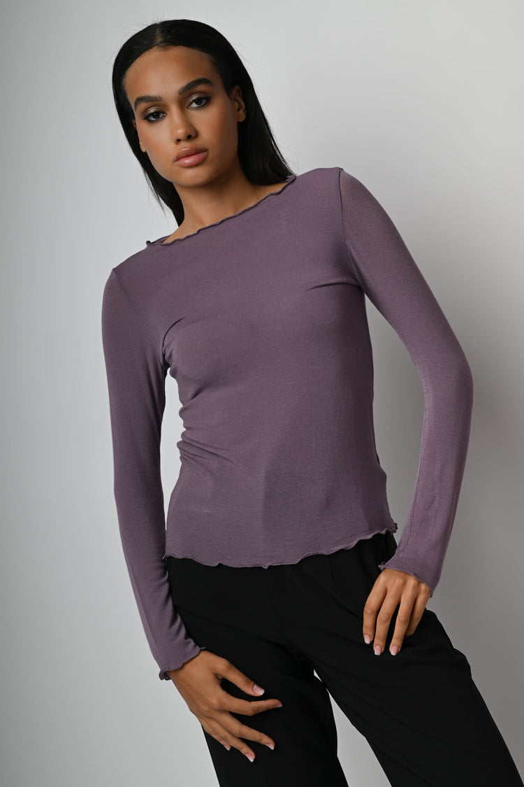 Top in modal e cashmere