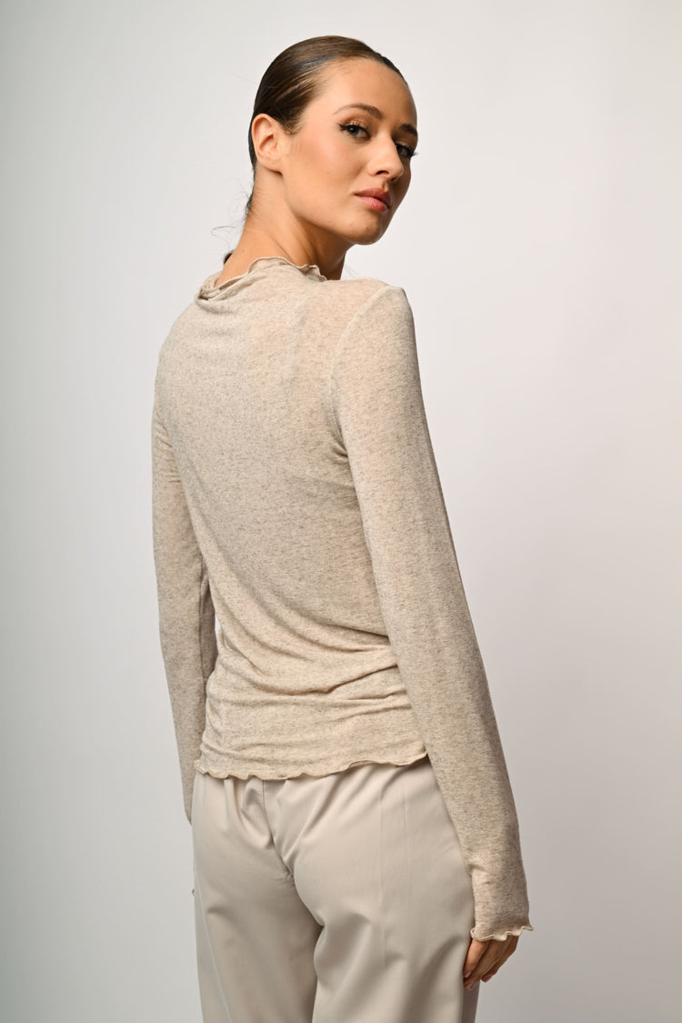 Top in modal e cashmere