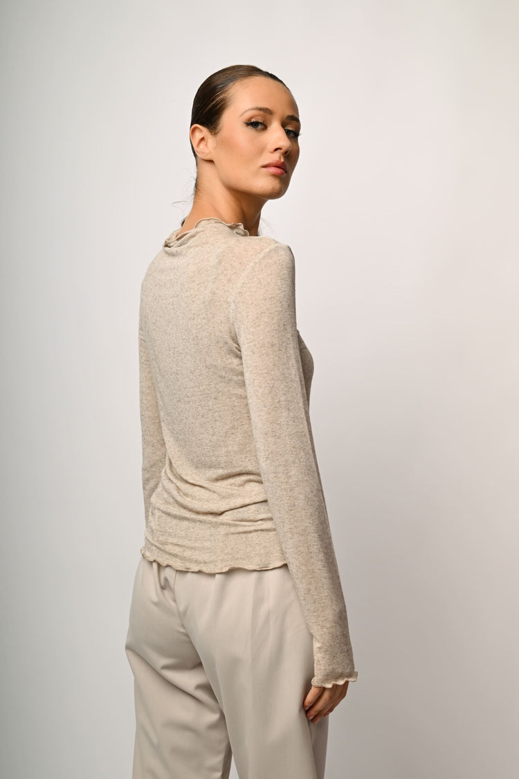 Top in modal e cashmere