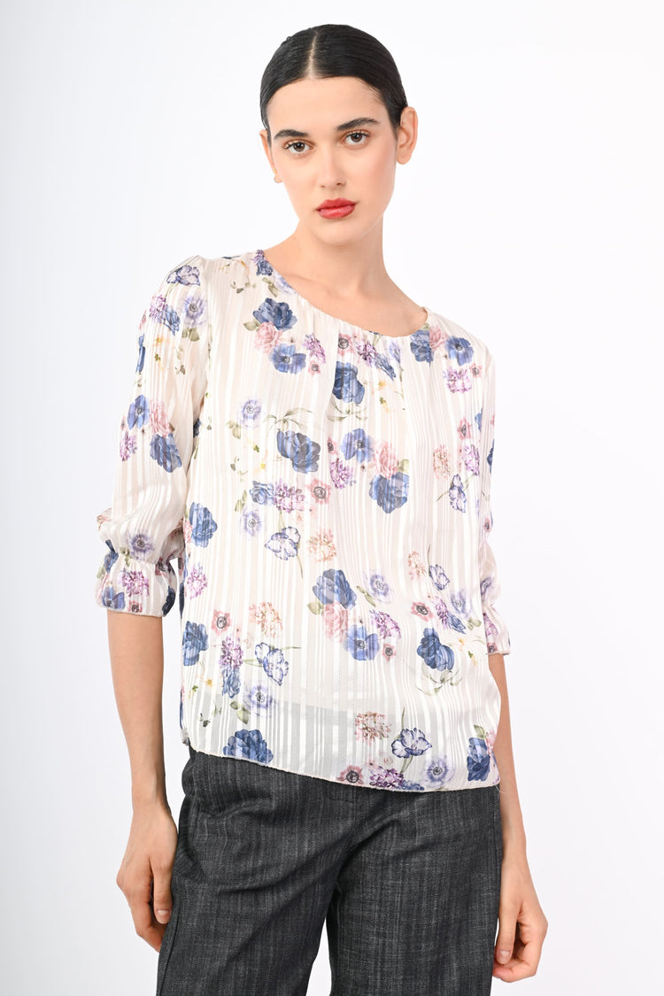 Casacca stampa fiori