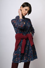 Mini abito a stampa floreale boho-style