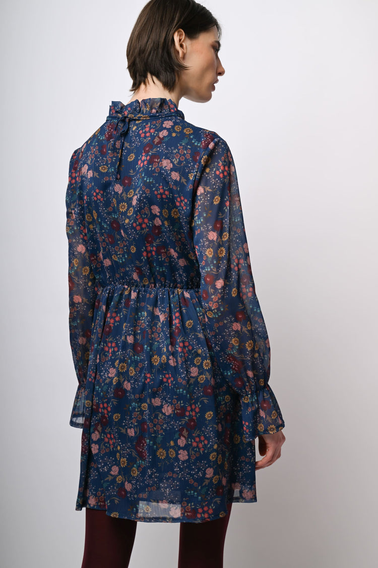 Mini abito a stampa floreale boho-style