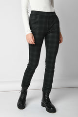 Leggings a stampa check
