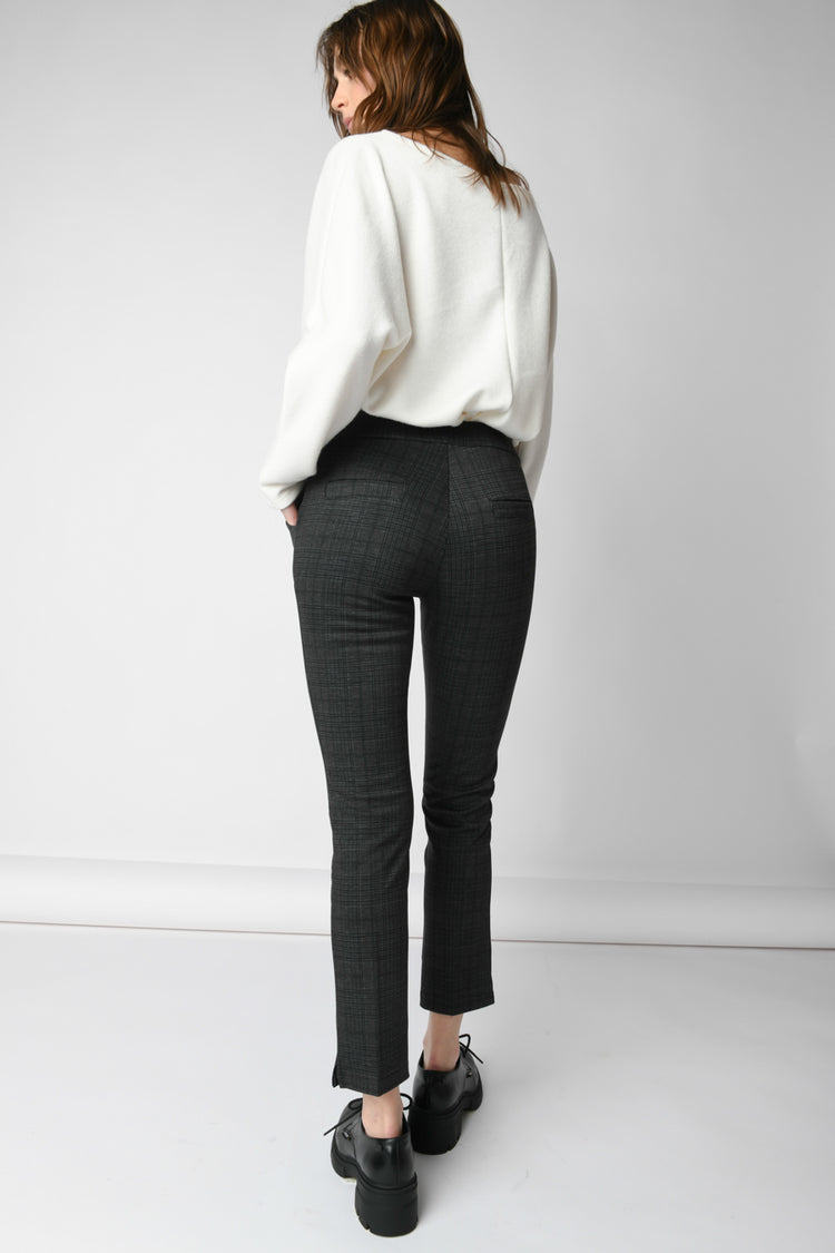 Pantaloni a motivo check