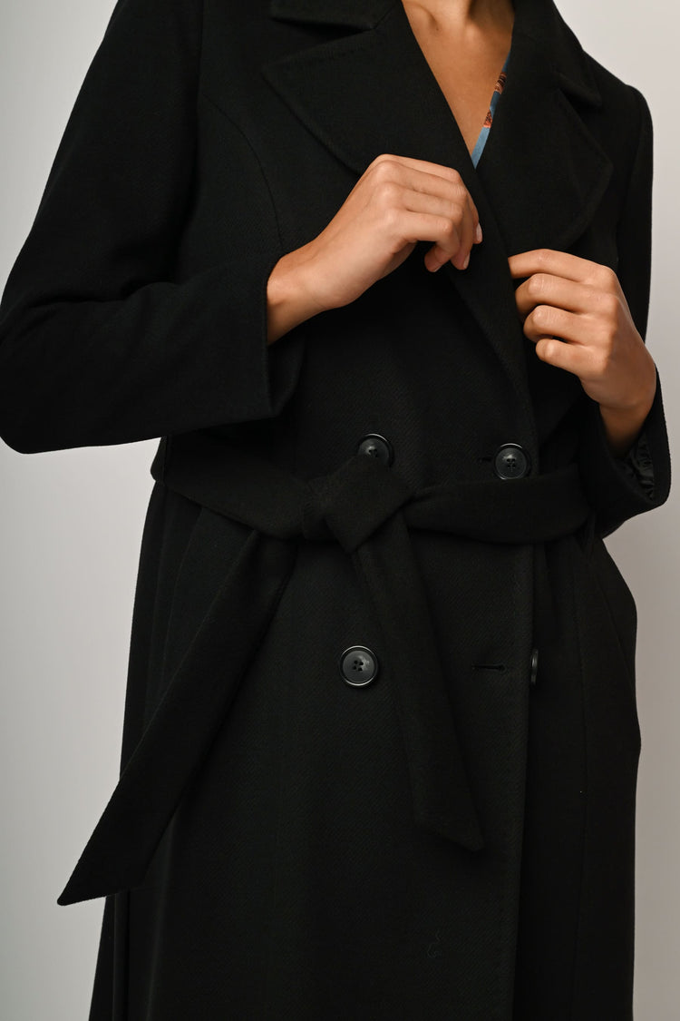 Cappotto lungo doppiopetto