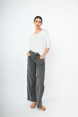 Jeans a gamba ampia
