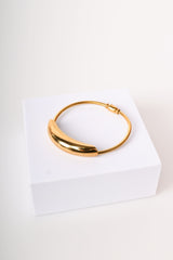 Bracciale rigido in maglia metallica