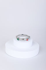 Bracciale rigido con pietre