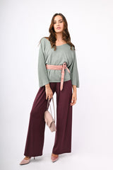 Pull in maglia lurex