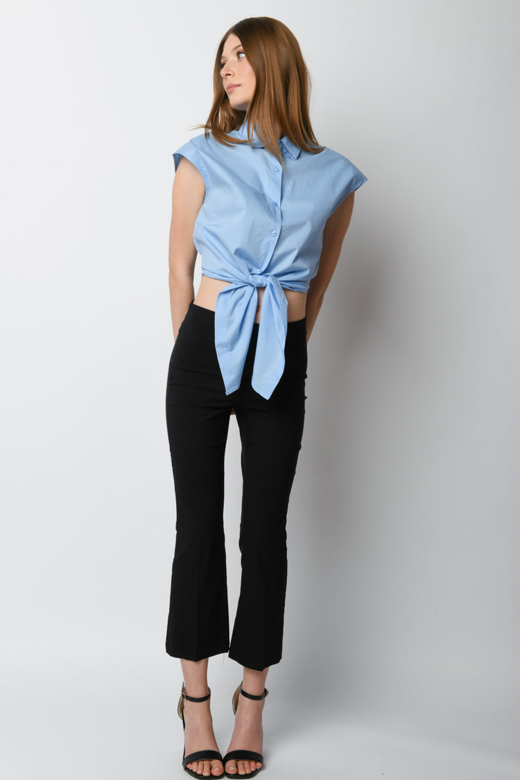 Leggings a gamba svasata