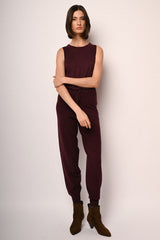 Pantaloni joggers in maglia