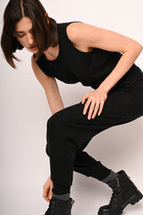Pantaloni joggers in maglia