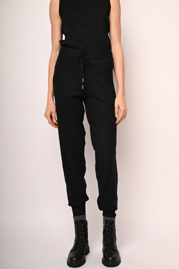 Pantaloni joggers in maglia