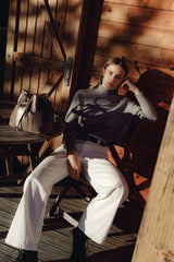Lupetto con maniche raglan