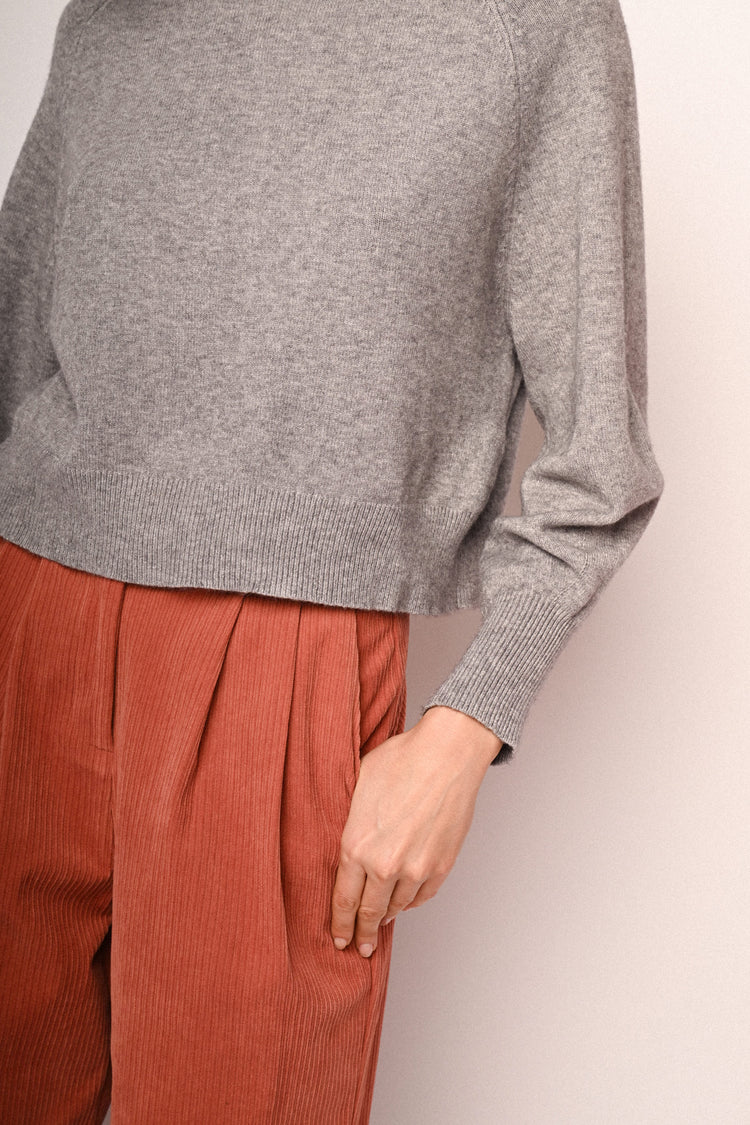 Lupetto con maniche raglan