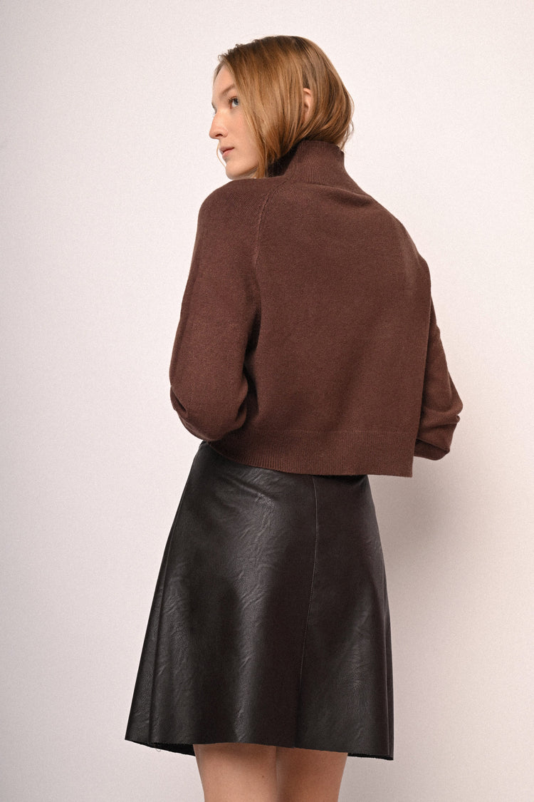 Lupetto con maniche raglan