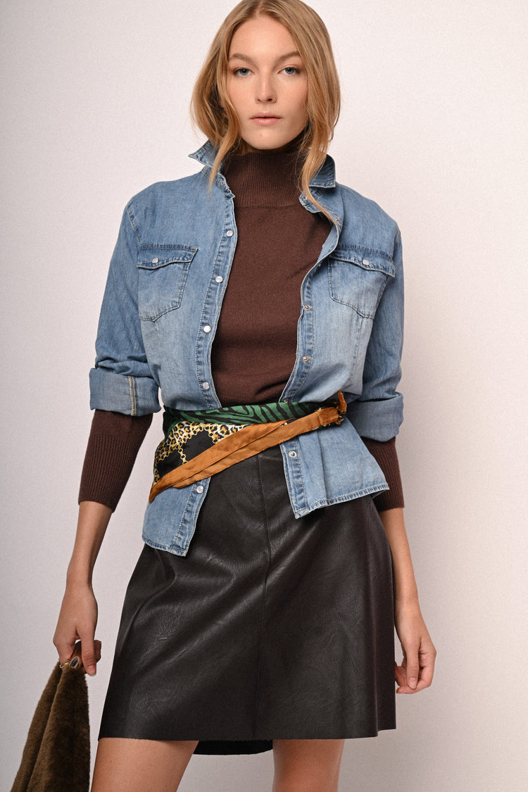 Lupetto con maniche raglan