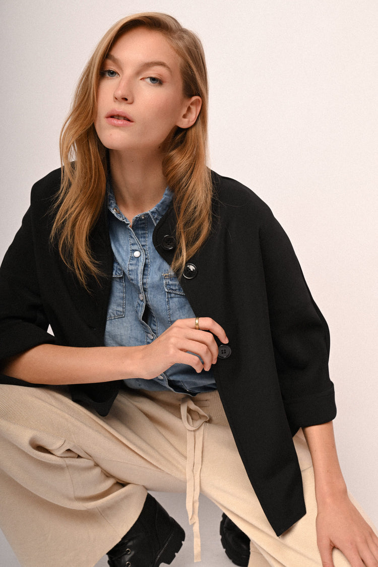 Pantaloni palazzo in maglia