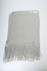 Sciarpa in maglia lamé