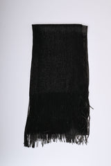 Sciarpa in maglia lamé