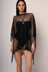 Poncho copricostume a rete