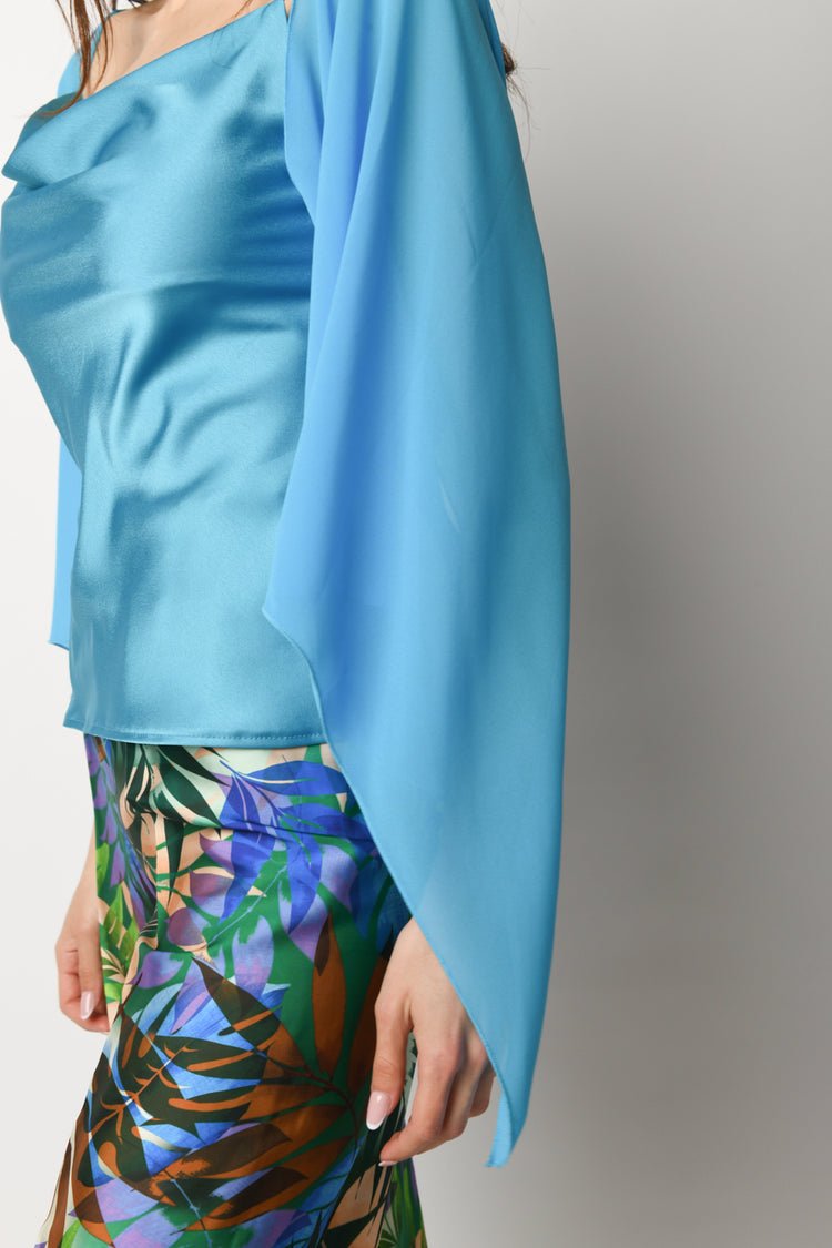Coprispalle in tulle