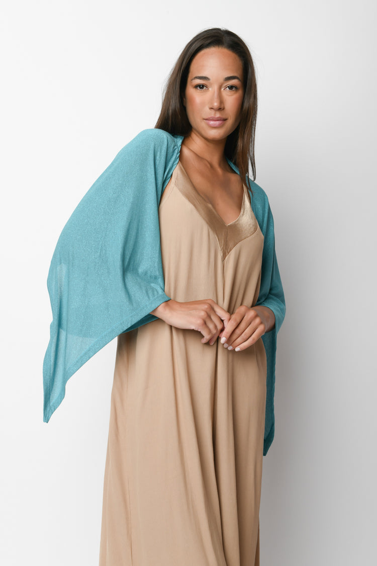 Coprispalle con lurex