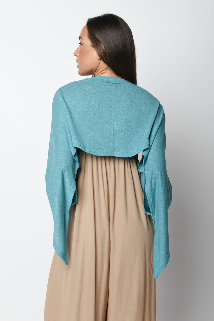 Coprispalle con lurex