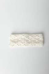 Fascia per capelli con strass