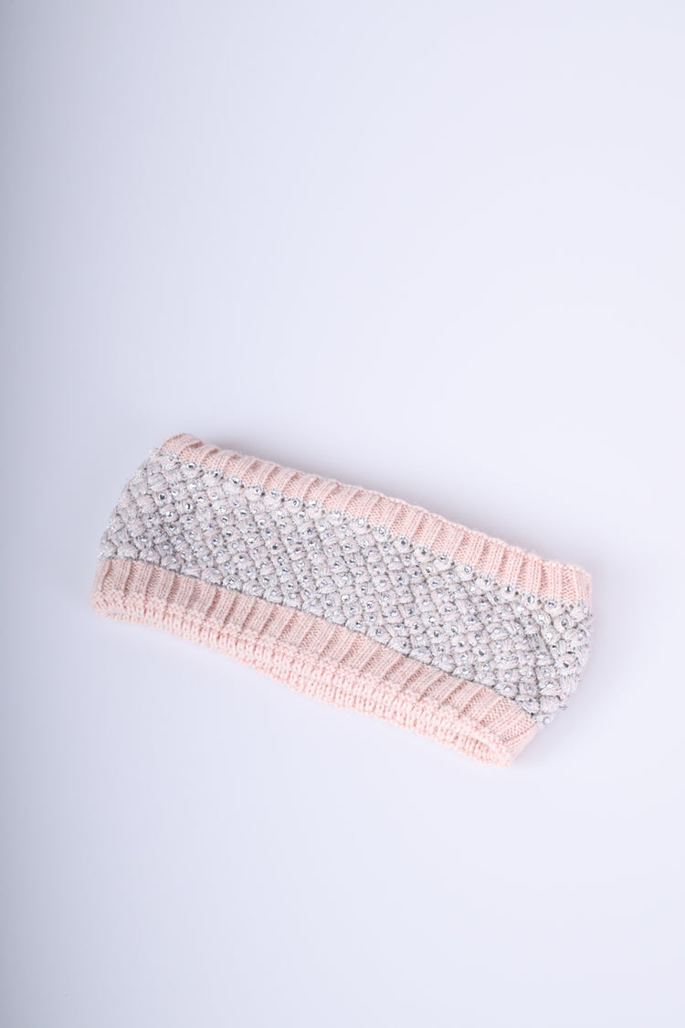 Fascia per capelli con strass