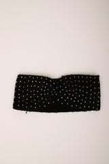 Fascia con nodo e strass