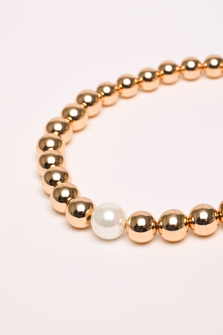 Collana con perline