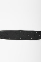 Cintura a fascia con mini borchie