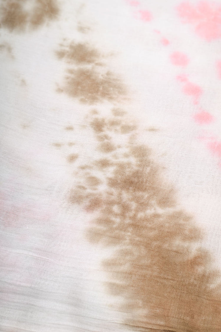 Sciarpa a stampa tie-dye