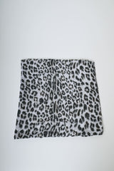 Sciarpa a stampa animalier