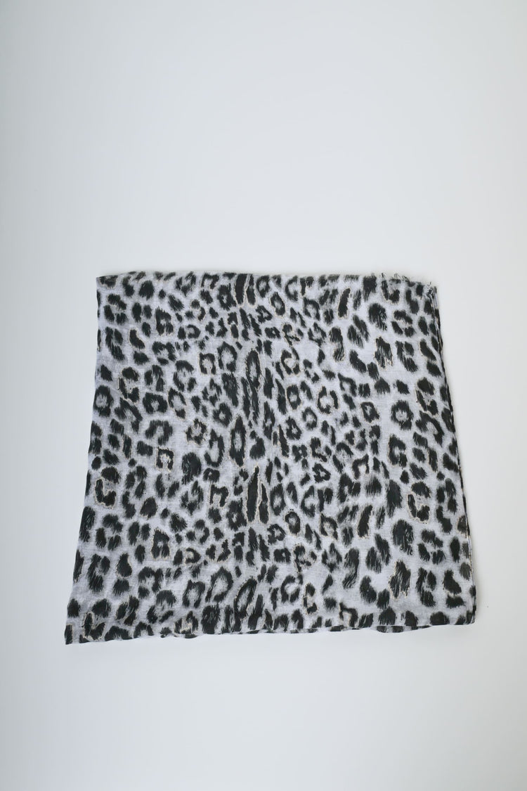 Sciarpa a stampa animalier
