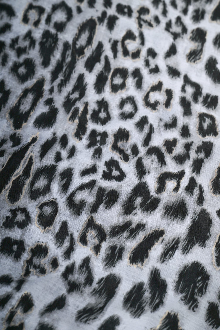 Sciarpa a stampa animalier
