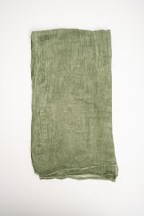 Sciarpa basic verde