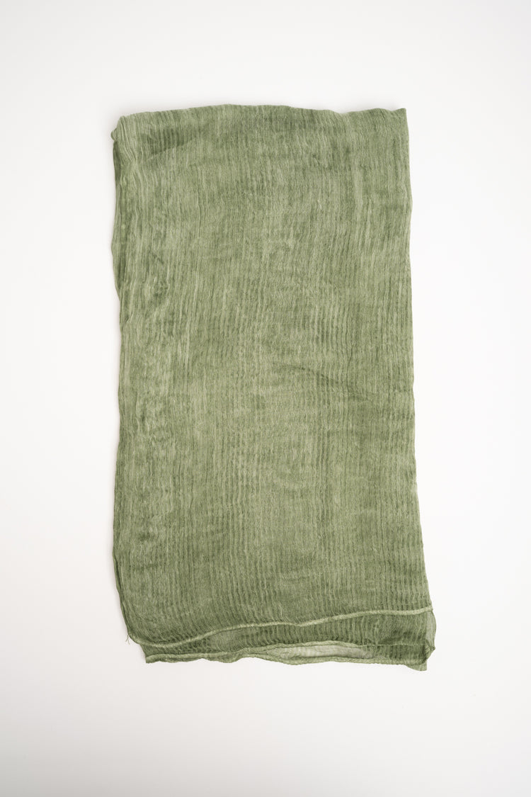 Sciarpa basic verde