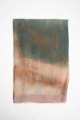 Sciarpa a stampa sfumata multicolor