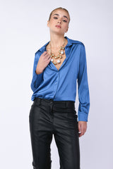 Camicia in raso