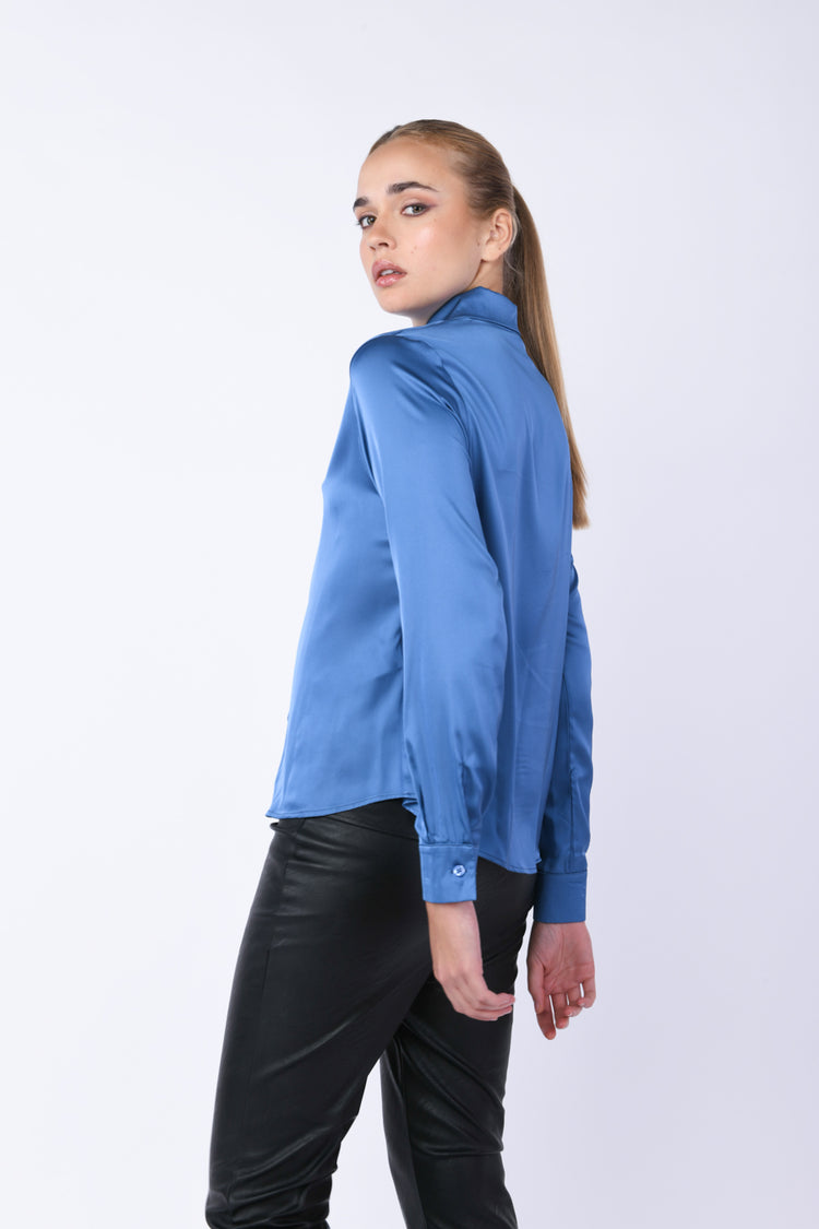 Camicia in raso