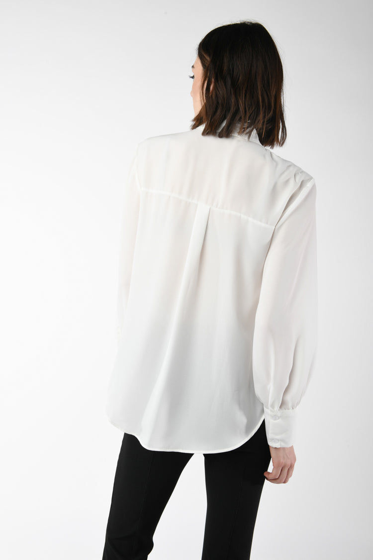 Camicia con fiocco