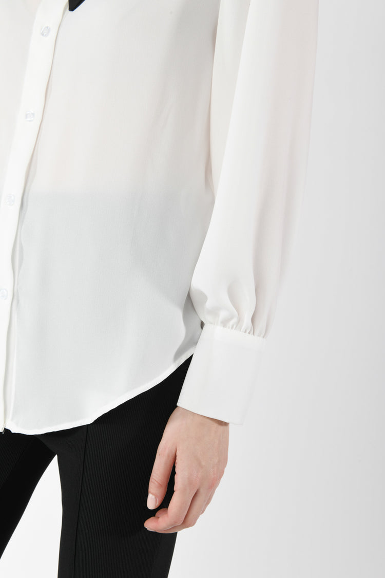 Camicia con fiocco