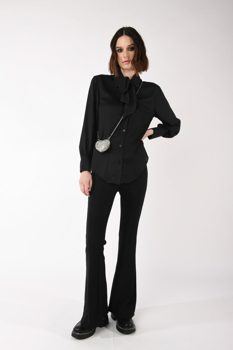 Camicia con fiocco