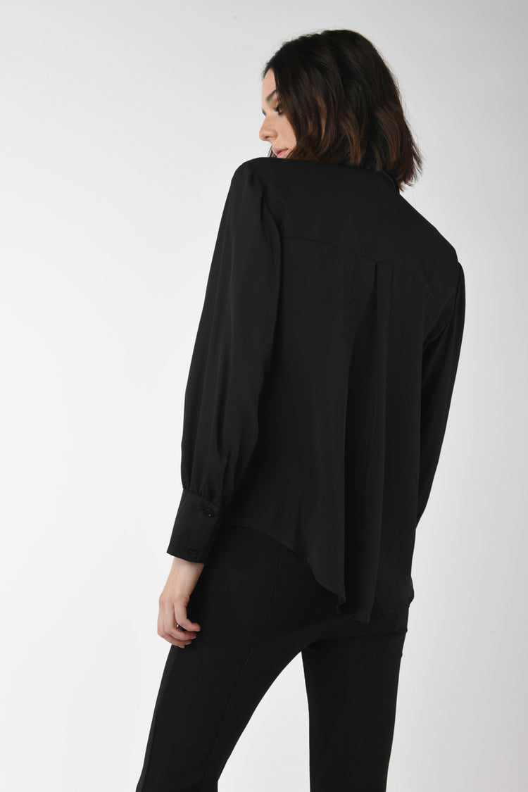 Camicia con fiocco