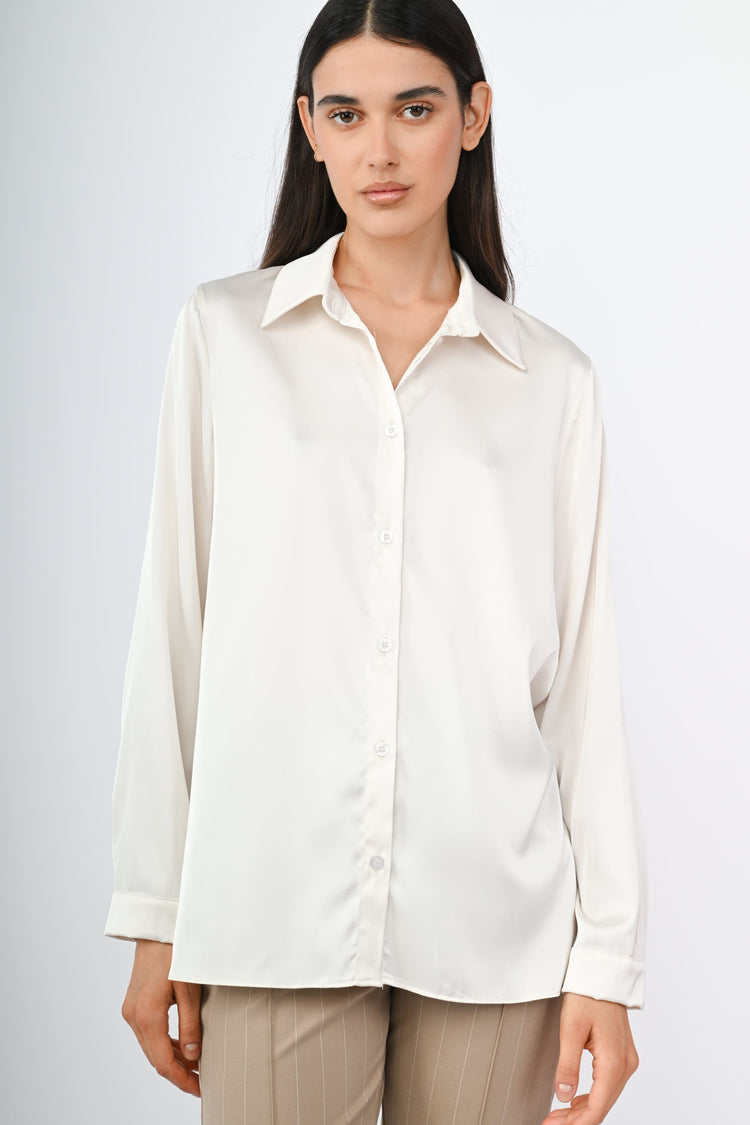 Camicia in raso