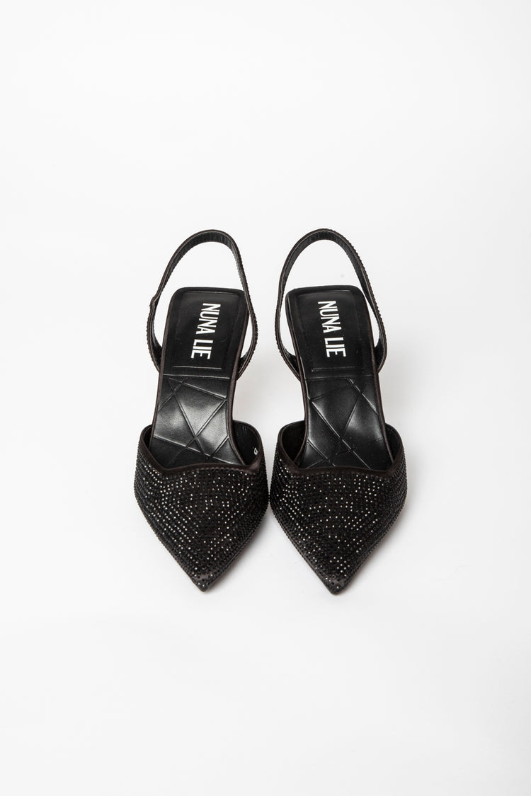 Slingback con strass